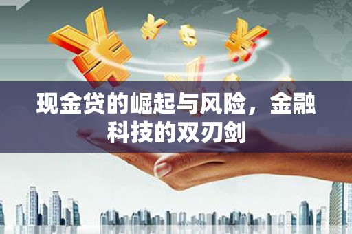南澳现金贷的崛起与风险，金融科技的双刃剑