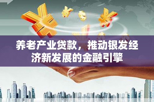 南澳养老产业贷款，推动银发经济新发展的金融引擎