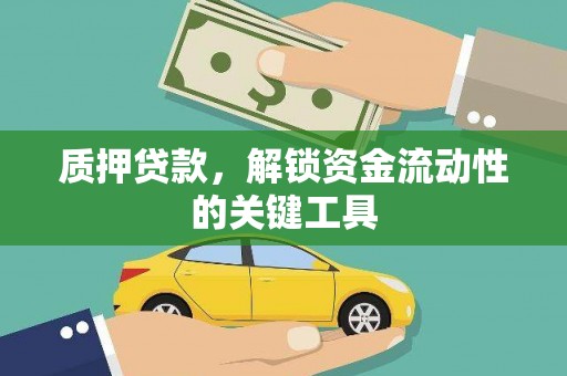 南澳质押贷款，解锁资金流动性的关键工具