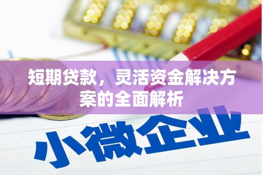 南澳短期贷款，灵活资金解决方案的全面解析