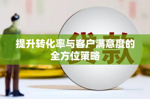 南澳提升转化率与客户满意度的全方位策略